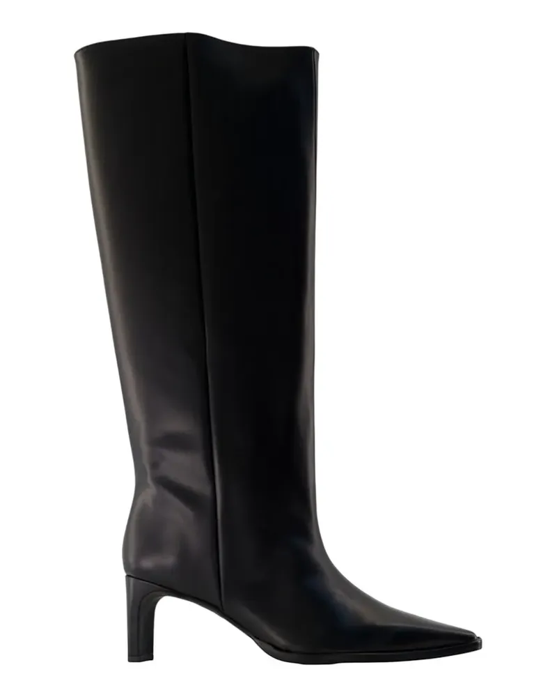 1017 ALYX 9SM Saray pointed leather boots - Schwarz Schwarz