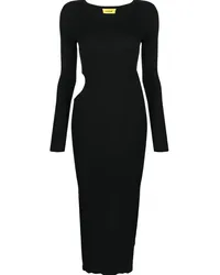 AERON Kleid mit Cut-Outs Schwarz