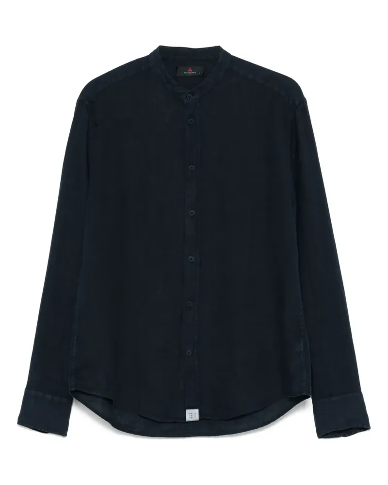 Ermenegildo Zegna Hemd aus Leinen - Blau Blau