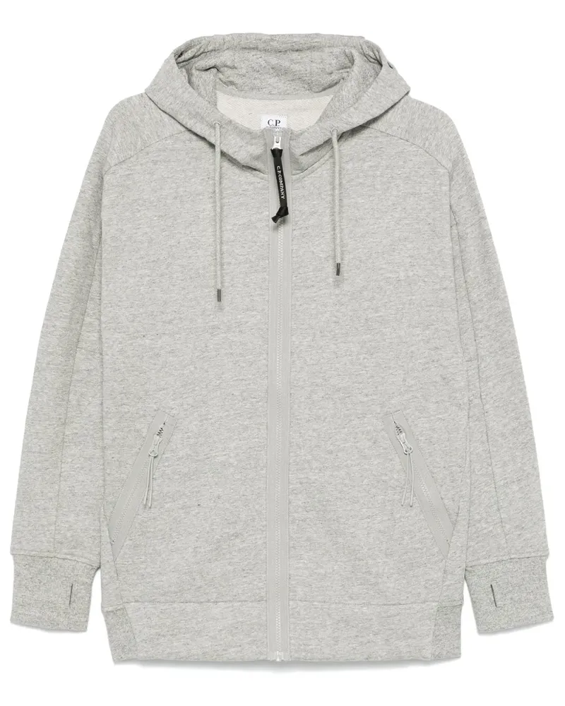 C.P. Company Kapuzenjacke mit Goggle-Detail - Grau Grau