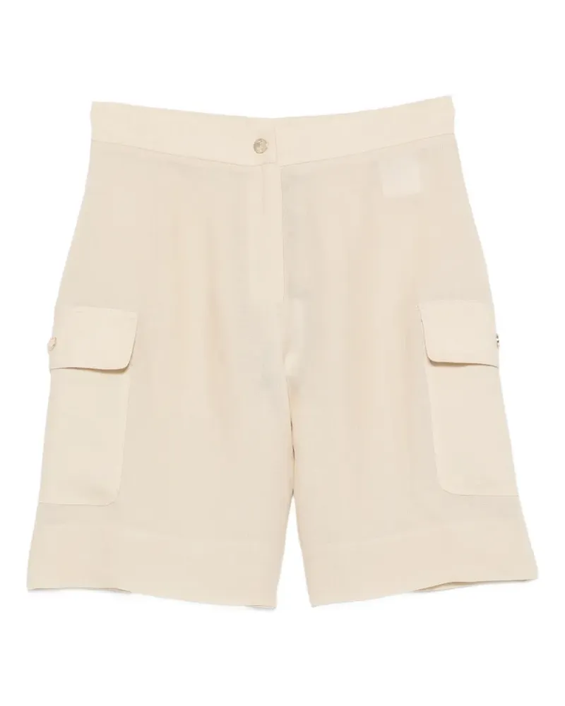 Clips pocket-detail shorts - Nude Nude