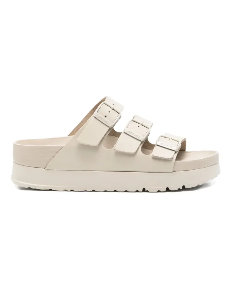 Birkenstock x Papillio triple buckle-strap sandals - Nude Nude
