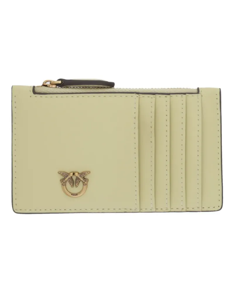Pinko Kartenetui mit Reißverschluss - Gelb Gelb