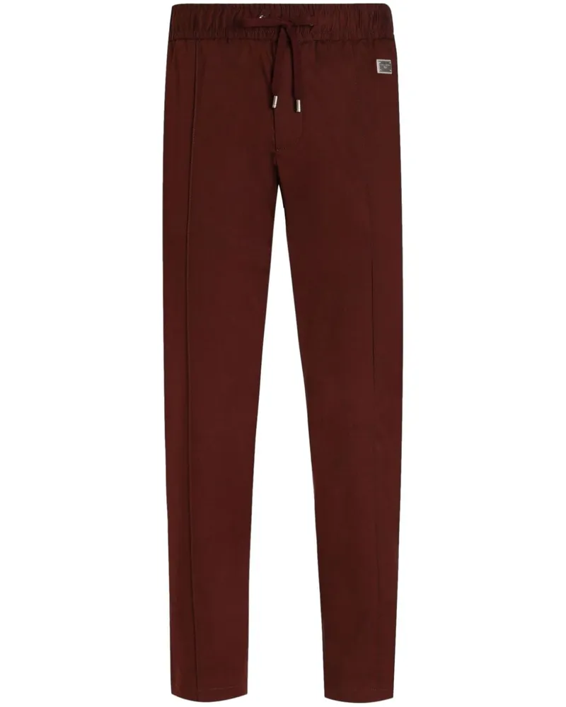Dolce & Gabbana Jogginghose mit Kordelzug - Braun Braun