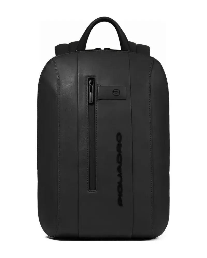 Piquadro Rucksack mit Henkel - Schwarz Schwarz