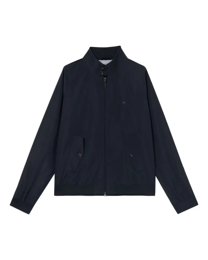 Brooks Brothers Jacke mit Logo-Stickerei - Blau Blau