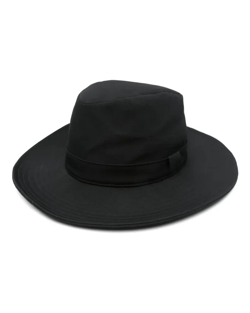 Yohji Yamamoto Hut aus Wolle - Schwarz Schwarz
