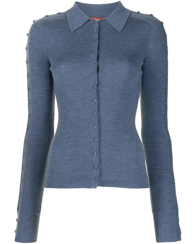 Altuzarra Klassischer Cardigan - Blau Blau