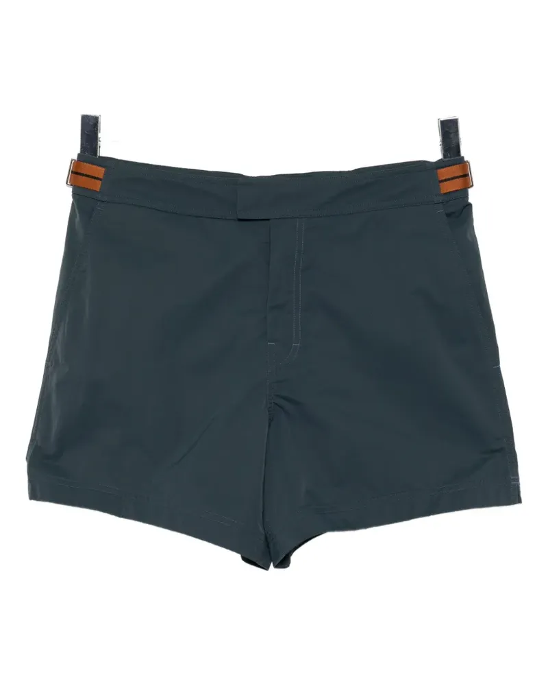 Ermenegildo Zegna buckle-fastening swim shorts - Blau Blau