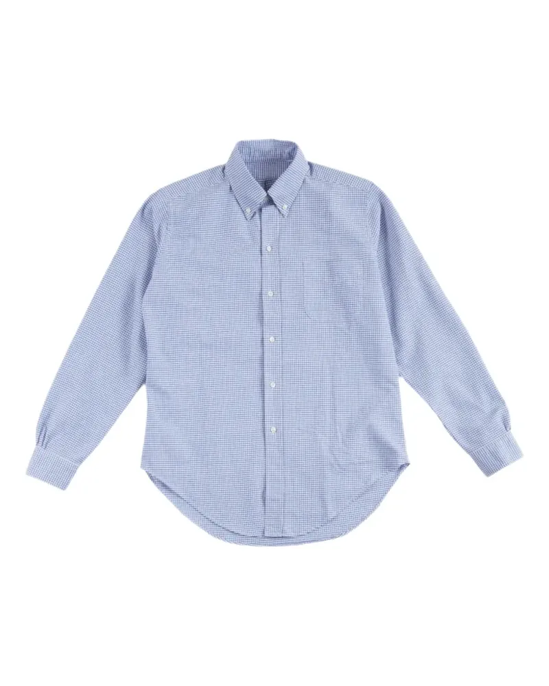 Fortela King checked shirt - Blau Blau