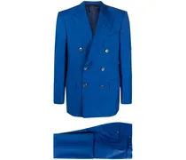 Doppelreihiger Anzug - Blau