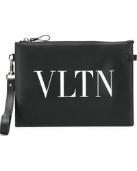 Valentino Garavani VLTN' Clutch Schwarz