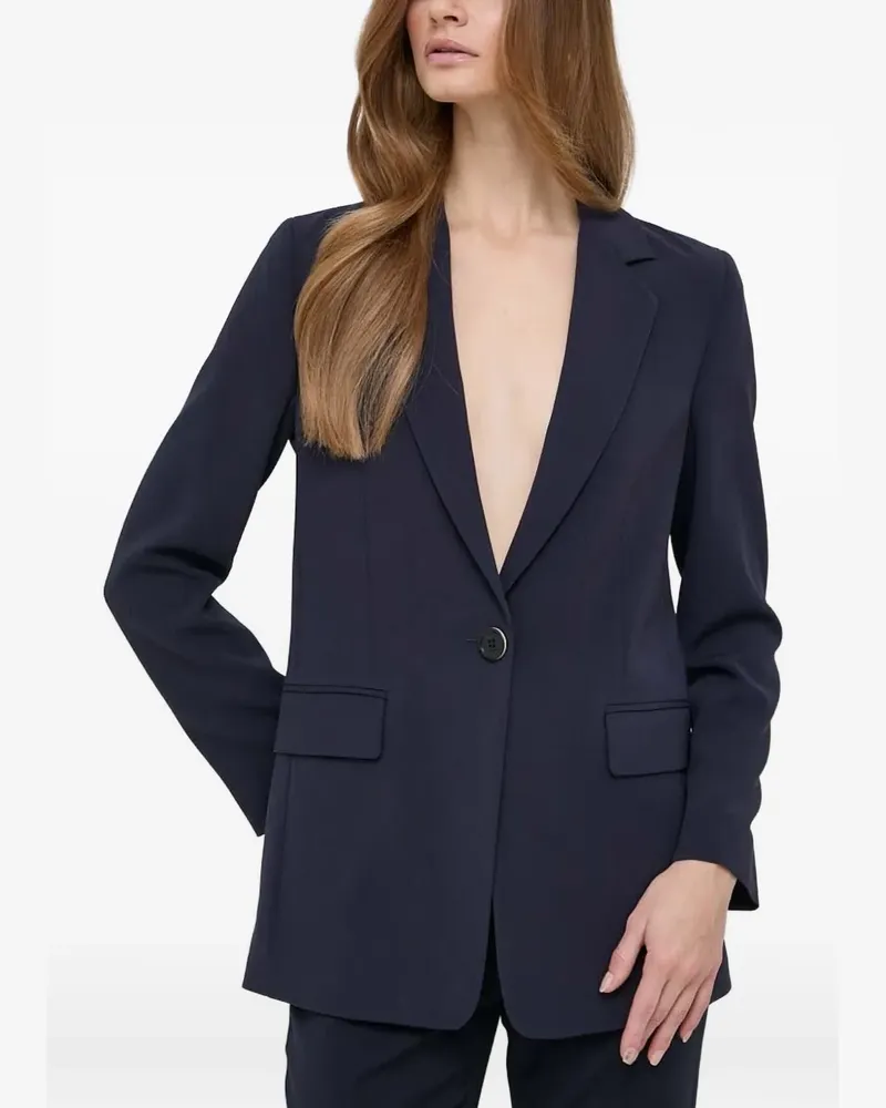 HUGO BOSS button pocket blazer - Blau Blau