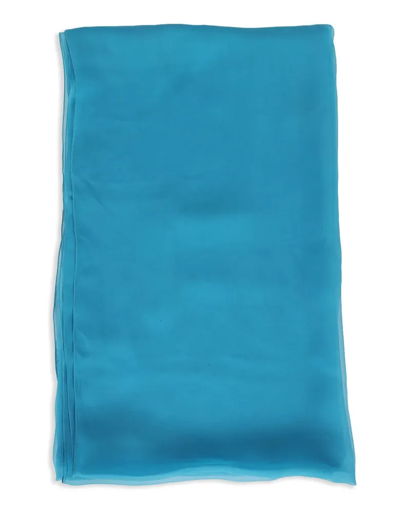 Alberta Ferretti Schal aus Seide - Blau Blau