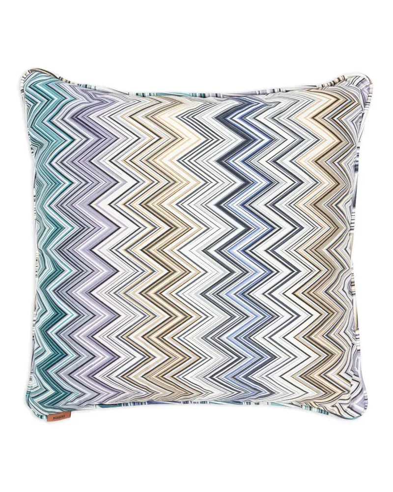 Missoni Home Kissen mit Zickzackmuster - Blau Blau