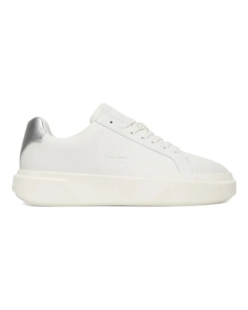Calvin Klein Sneakers mit dicker Sohle - Weiß Weiß