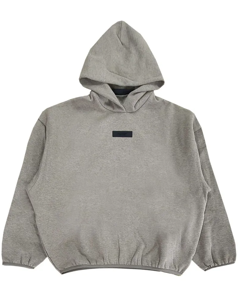 Fear of God Hoodie mit Logo-Patch - Grau Grau