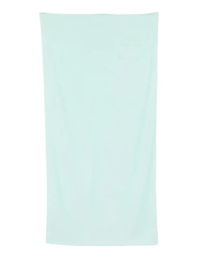 Vilebrequin logo-embossed beach towel - Blau Blau