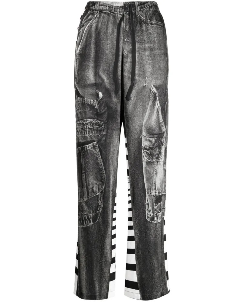 JNBY Jogginghose mit Print - Grau Grau
