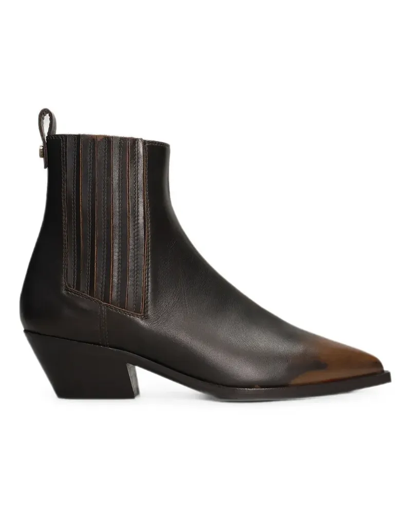FESTA Milano Aurea pointed-toe ankle boots - Braun Braun