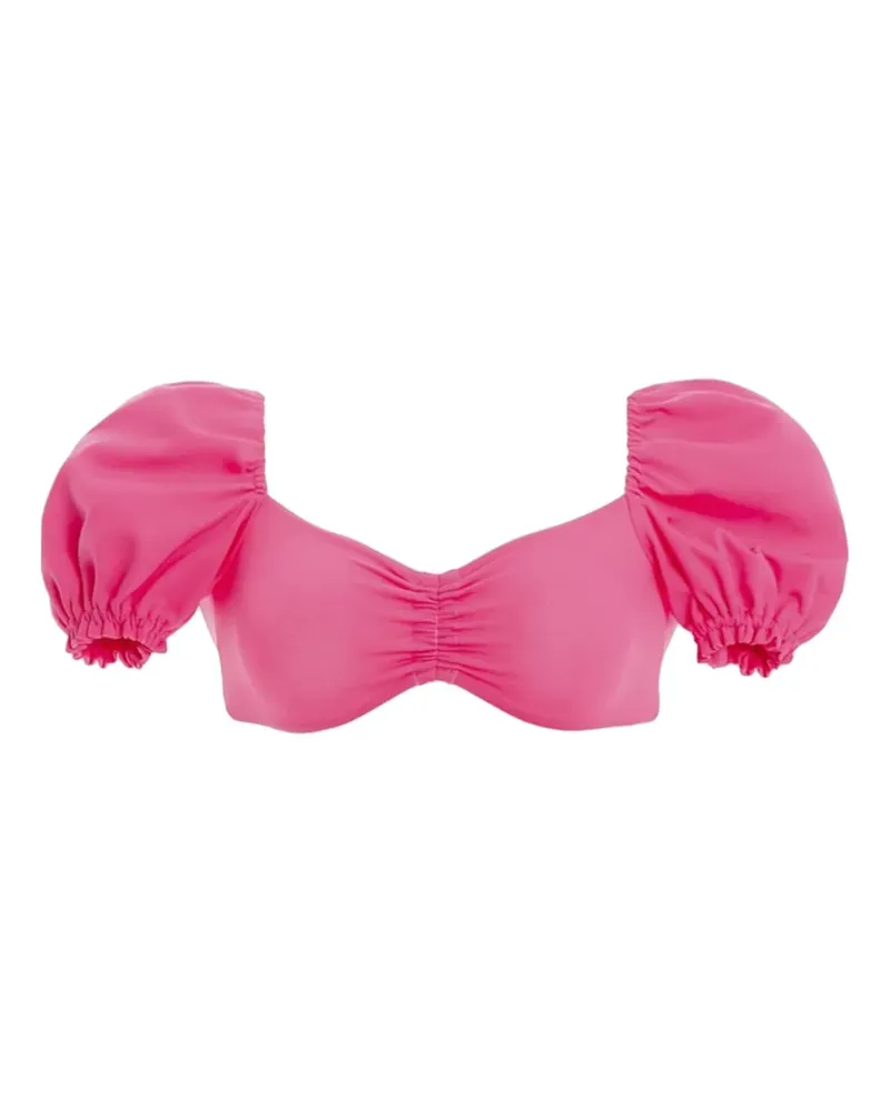AGUA BENDITA Romina Luau bikini top - Rosa Rosa