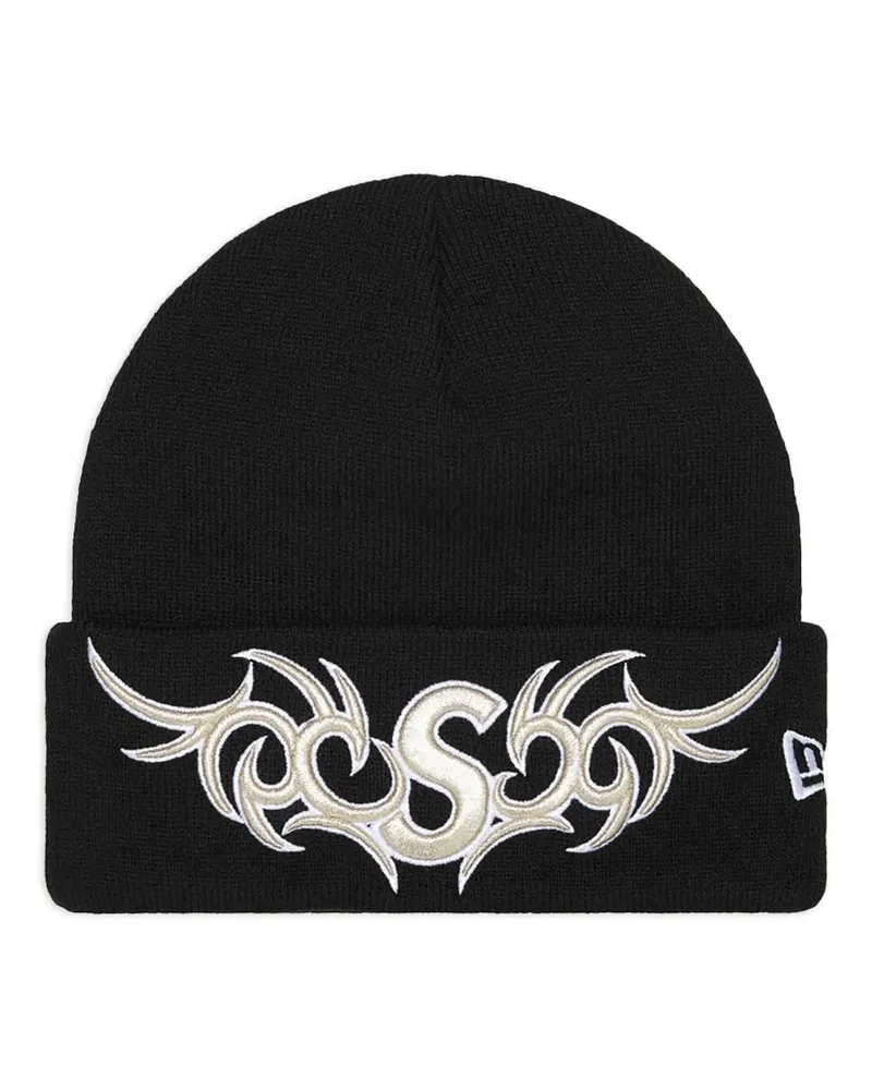Supreme Being x New Era Tribal S Beanie - Schwarz Schwarz