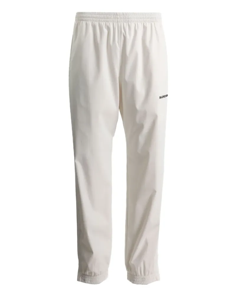 Balenciaga Hose mit elastischen Bündchen - Weiß Weiß