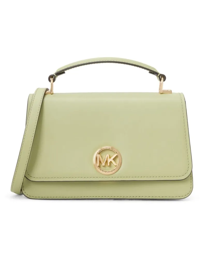 Michael Kors Satchel-Tasche mit Logo-Schild Grün