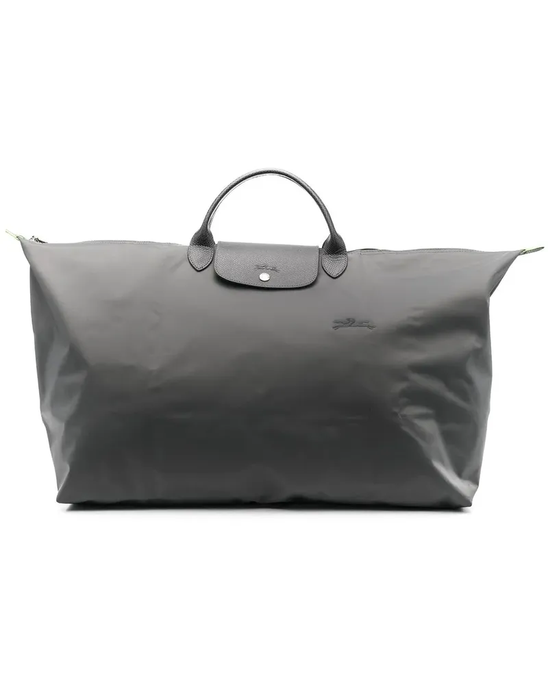 Longchamp Mittelgroße Le Pliage Green Reisetasche - Grau Grau