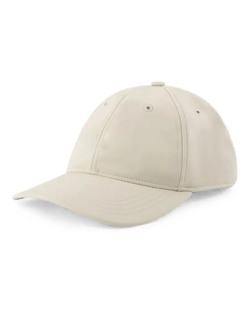Our Legacy logo-embroidered cotton cap - Nude Nude