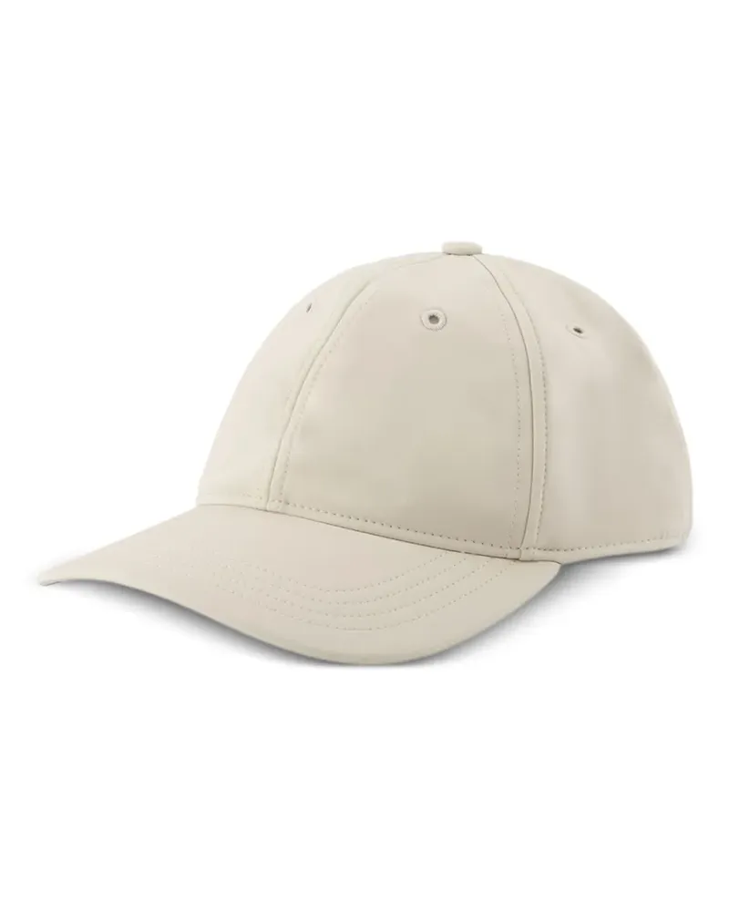 Our Legacy logo-embroidered cotton cap - Nude Nude