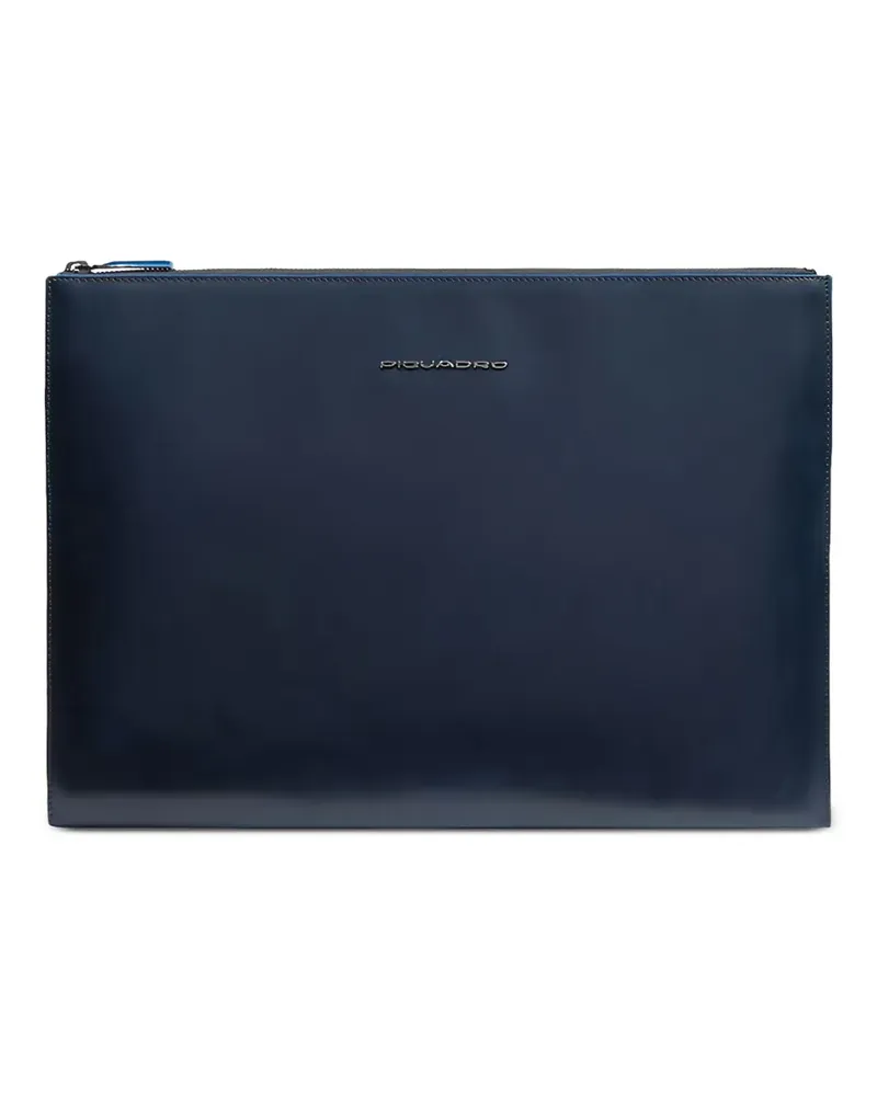 Piquadro iPad Pro clutch - Blau Blau