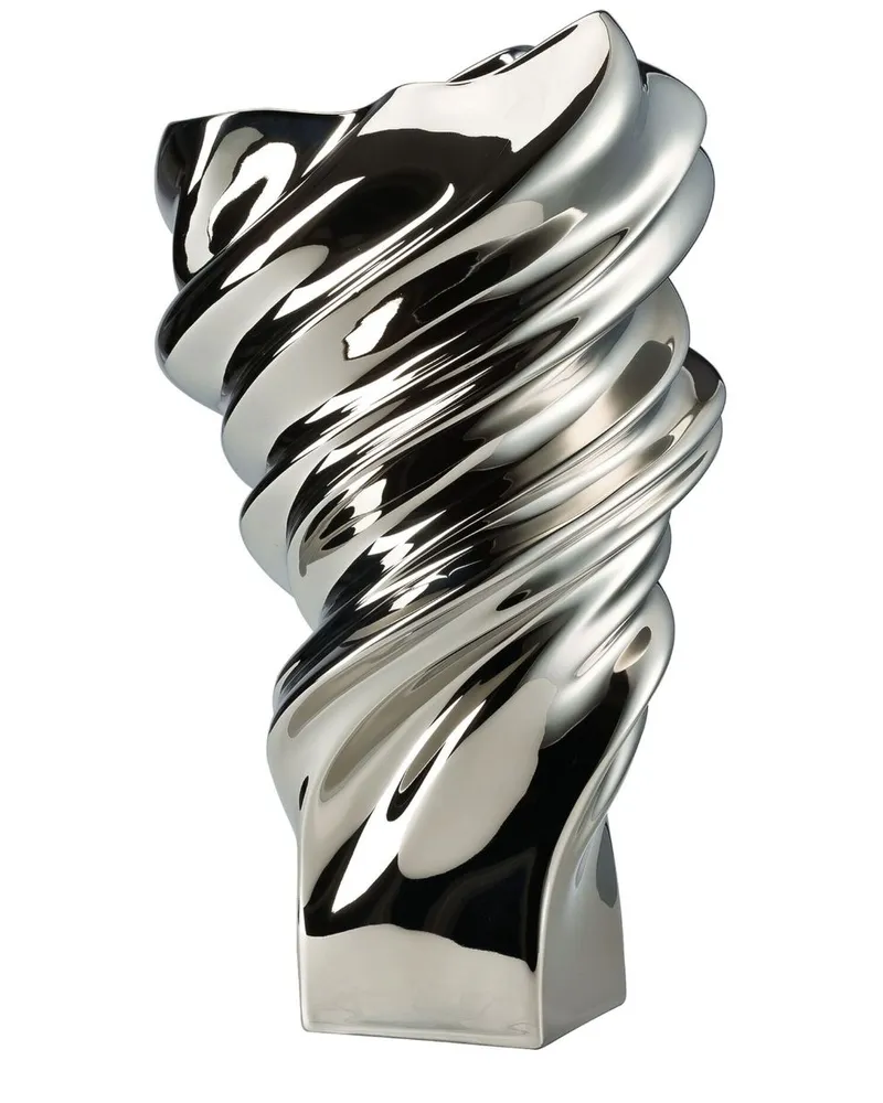 Rosenthal Squall Vase - Silber Silber
