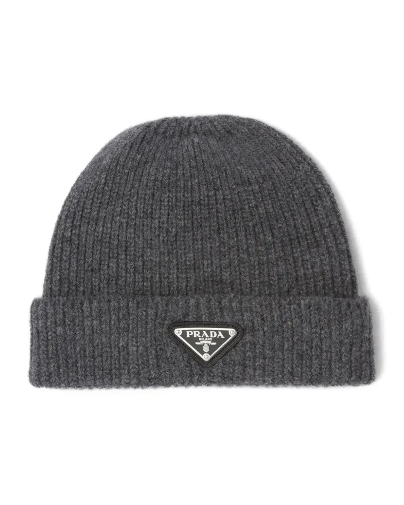 Prada wool and cashmere beanie - Grau Grau