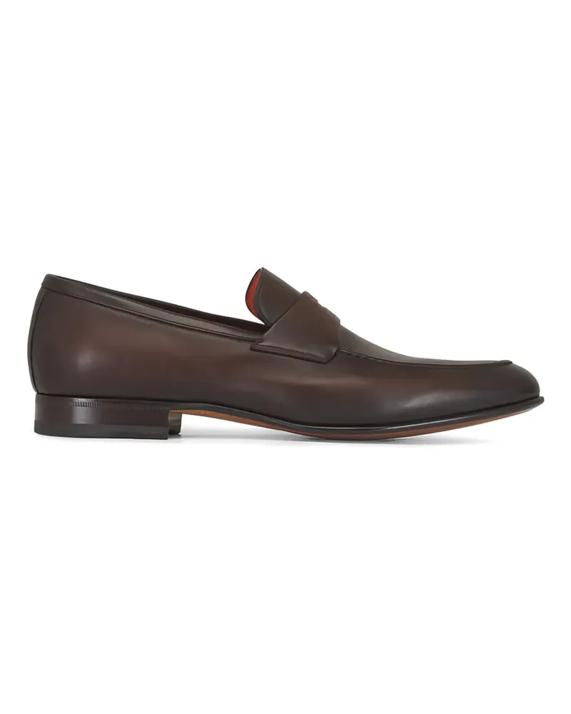 Santoni Darius Loafer - Braun Braun