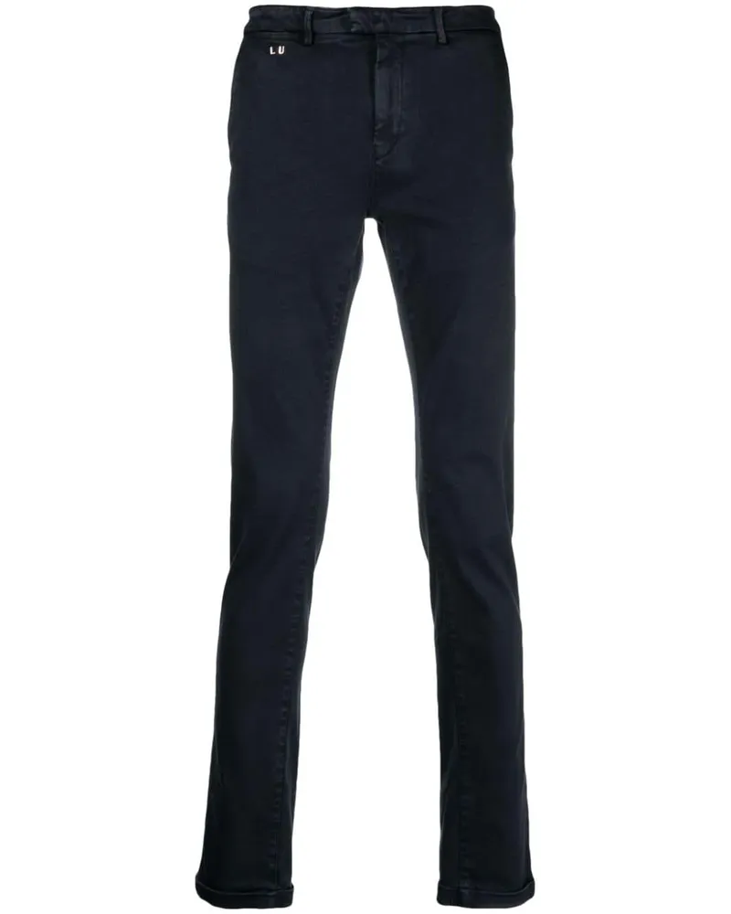Tramarossa Tief sitzende Slim-Fit-Hose - Blau Blau