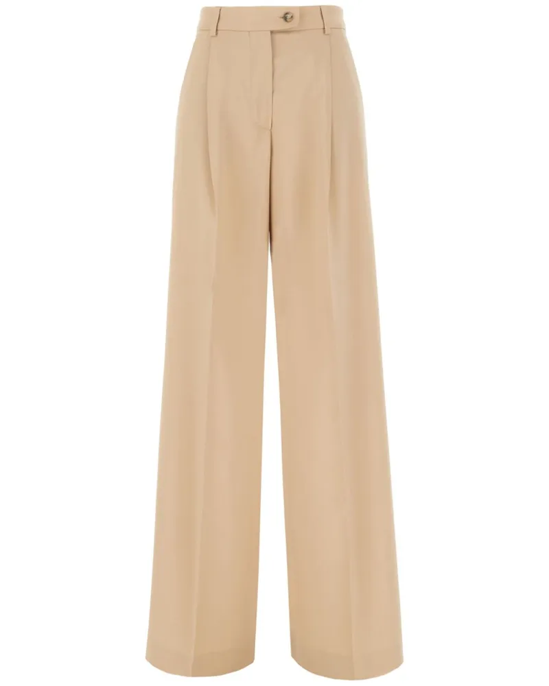 SPORTMAX Hose mit weitem Bein - Nude Nude