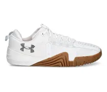 Sneakers mit Schnürung - Weiß