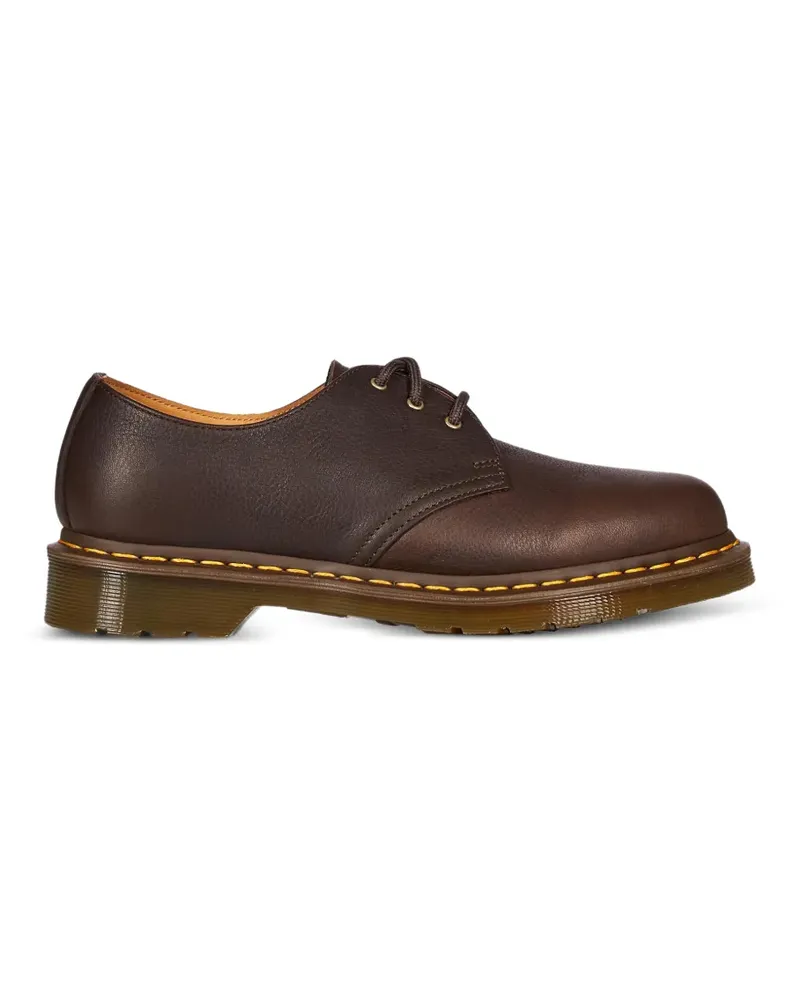 Dr.Martens 1461 Derby-Schuhe mit gekörntem Effekt - Braun Braun