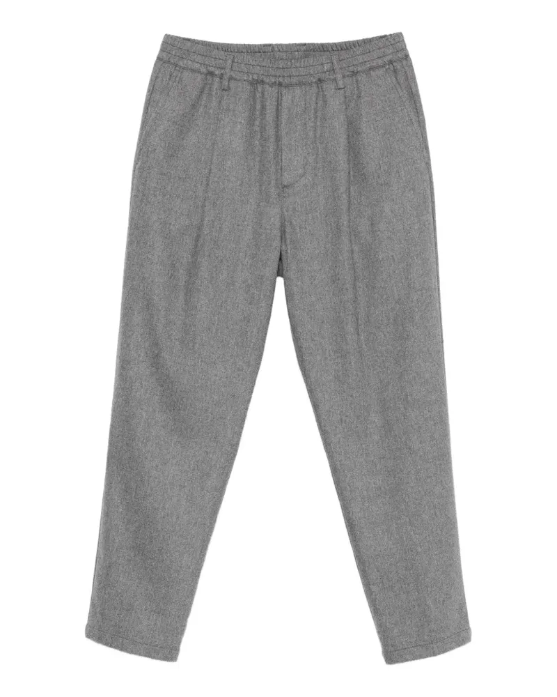 Eleventy Plissierte Hose mit Stretchbund - Grau Grau