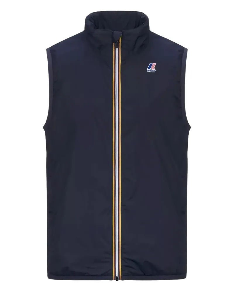 K-Way Weste mit Logo-Stickerei - Blau Blau