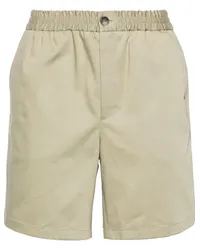 AMI Paris Chino-Shorts mit elastischem Bund Grün