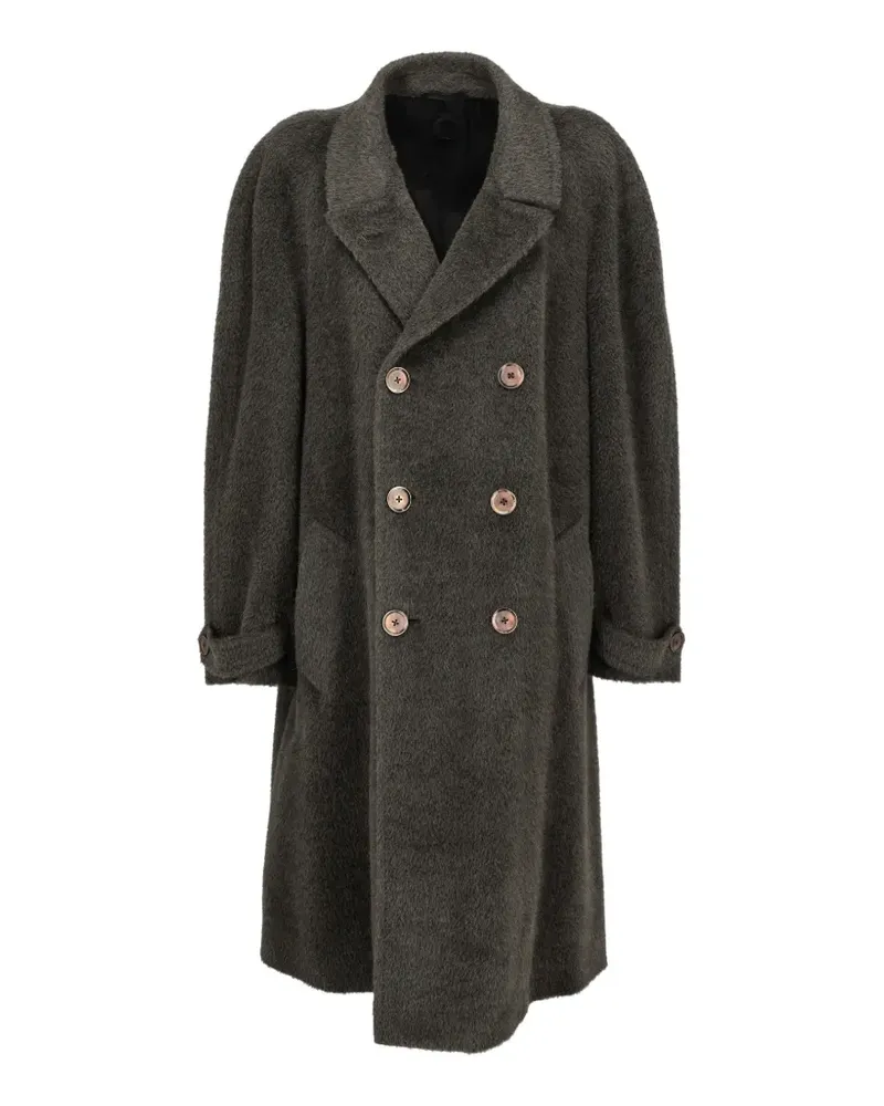 Caruso double-breasted coat - Grün Grün