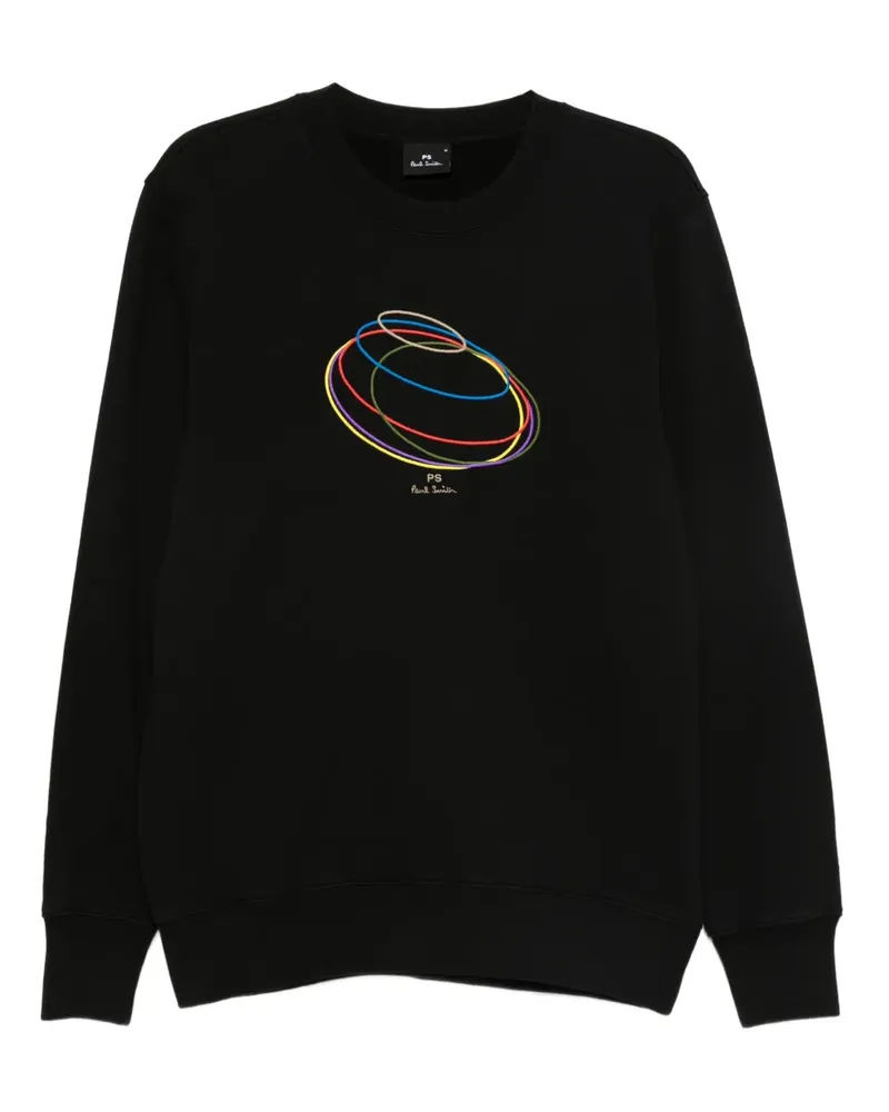 Paul Smith Sweatshirt mit Logo-Print - Schwarz Schwarz