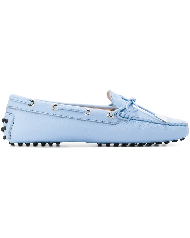 TOD'S Loafer mit Ösen - Blau Blau