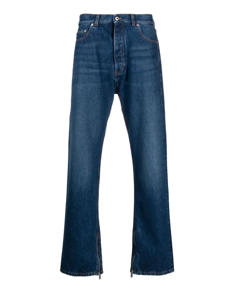 OFF-WHITE Skate zip-detail jeans - Blau Blau