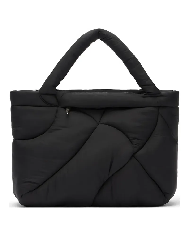 Roberto Cavalli medium Firenze quilted padded tote bag - Schwarz Schwarz