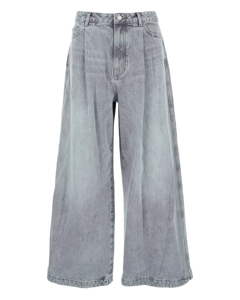 JUUN.J Five-Pocket-Jeans mit Falten - Blau Blau