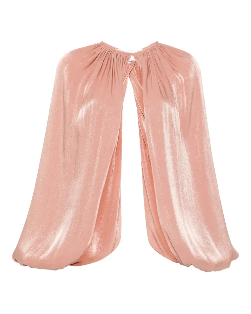 COSTARELLOS gathered jacket - Rosa Rosa