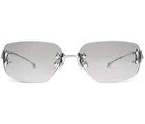 Ttl Sonnenbrille mit eckigem Gestell - Silber
